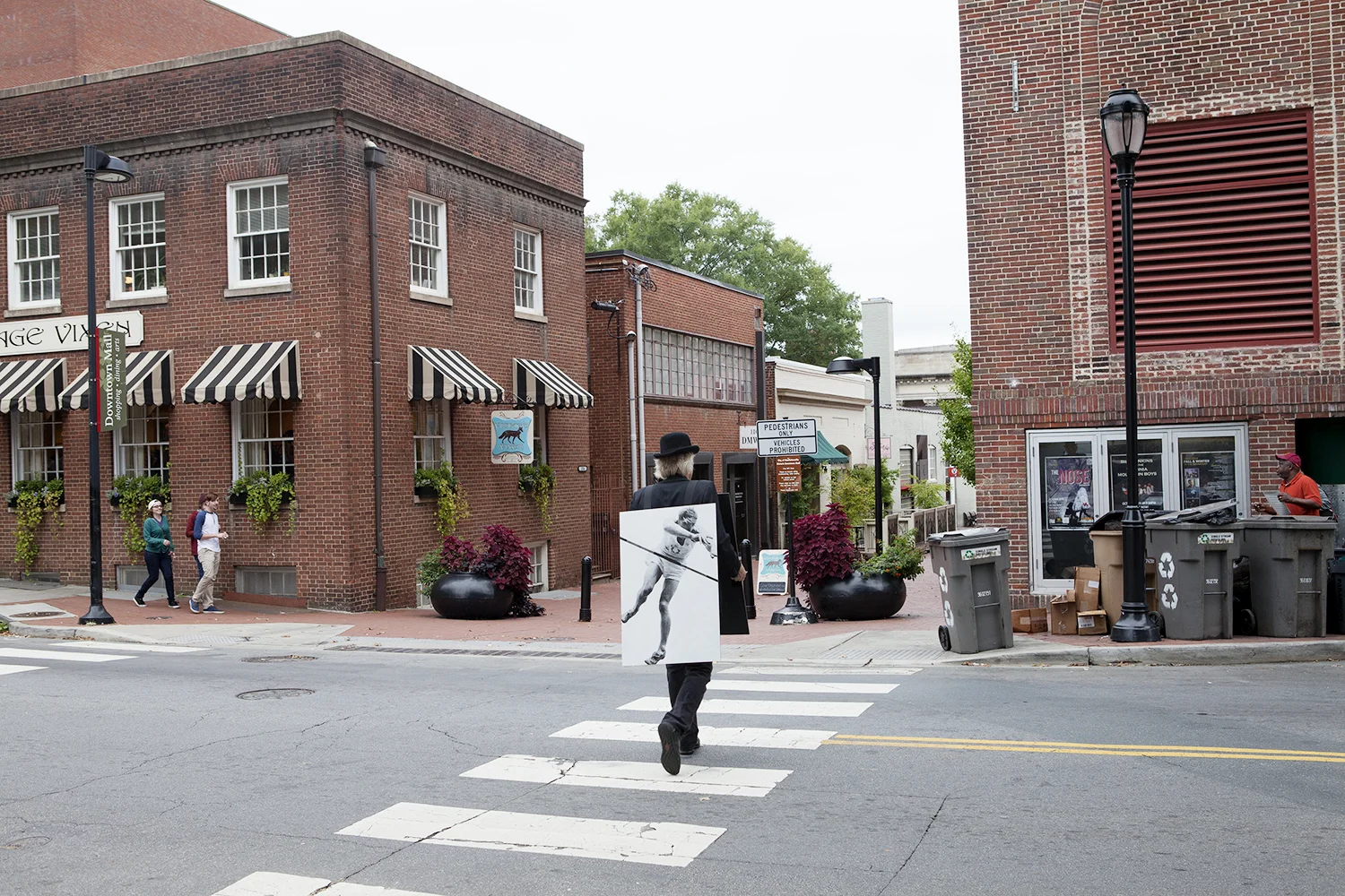 Twenty-five Walkers, Charlottesville — Richard Kraft